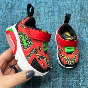 Nike Air Max 200 TD Fruit Sneakers University Red Green Spark